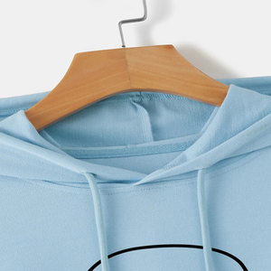Sudadera con capucha para hombre con estampado de letras y hombros caídos, sudadera con cordón de lana personalizada al por mayor, Jersey de algodón de alta calidad - Product Image 4
