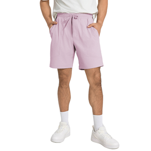 Short de jogging d'été personnalisé pour hommes Short de gymnastique léger à double couche à séchage rapide avec motif solide quantité minimale de commande bas - Product Image 2