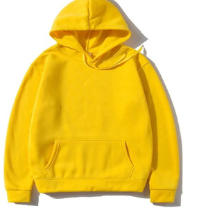 Meilleur prix pull pour hommes 100% haute qualité coton thermique à capuche tenue décontracté solide fermeture éclair conception plaine teint hiver chaud en ligne - Product Image 1