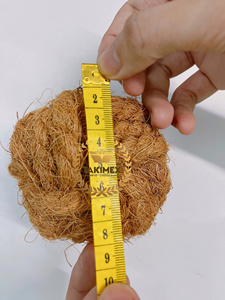 Bola de fibra de coco de muy alta calidad, juguetes para masticar perros de fibra de coco, Bola de juguete para masticar fibra de coco para perros de Vietnam - Product Image 3