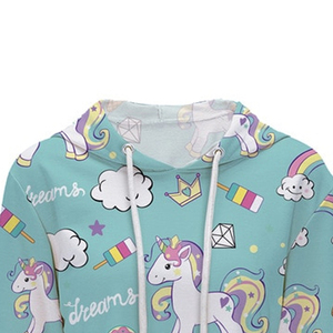 Sudadera Corta de Algodón Personalizada de Alta Calidad para Mujer, de la Marca MARUF MFG CO, con Estampado a Cuadros Ecológico, Talla Grande, Transpirable - Product Image 4
