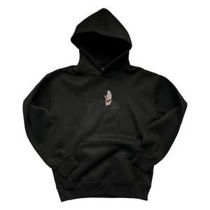 Wholesale 2025 Hot <b>Sale</b> Custom Men Breathable Embroidered Unisex Streetwear Fleece Pullover Hoodies Winter Eco-Friendly - Product Image 1