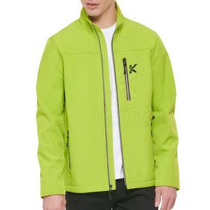 Venta Directa de Fábrica, Chaqueta de Invierno para Hombre, Ecológica, Transpirable, de Softshell, con Cuello Alto, Logotipo Frontal, Informal, para Uso en Exteriores, de Nailon - Product Image 4