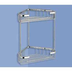 Double Corner Stainless Steel Shower Soap Dish <b>Storage</b> Rack for <b>Bath</b> Products - Product Image 3