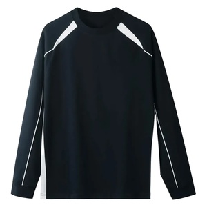 เสื้อฮู้ดดี้แขนยาวพิมพ์ลายตัวอักษรหนาแบบใหม่ พิมพ์โลโก้ตามสั่ง ทรงหลวม คอโอ ดีไซน์ทันสมัยสำหรับผู้ชาย สไตล์สตรีท - Product Image 1