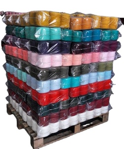 Valeriano Romano ZP01 Fil à tricoter à la main en coton recyclé 100% texturé fantaisie turc 40s, vente en gros à bas prix - Product Image 1