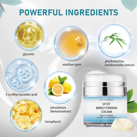 Crème Visage et Corps Bio Anti-rides Éclaircissante et Blanchissante à la Glycérine, Vitamine E et Collagène 50ml pour Tous Types de Peau (Marque Blanche)