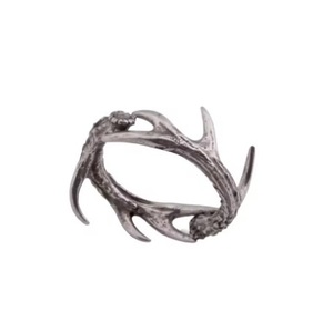 Rond de serviette en fer de conception tendance avec la meilleure forme de qualité Rond de serviette élégant de luxe écologique pour les cadeaux de fête de mariage - Product Image 1