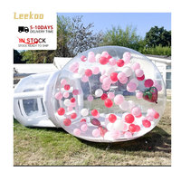 Maison gonflable de ballon de bulle de ballons de fête d'enfants avec la pompe d'air de ventilateur