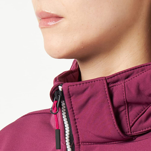 Precio barato de calidad superior bordado Softshell chaqueta de mujer juvenil hecho en fábrica Abrigo con capucha cálido chaqueta de concha suave para mujer - Product Image 4
