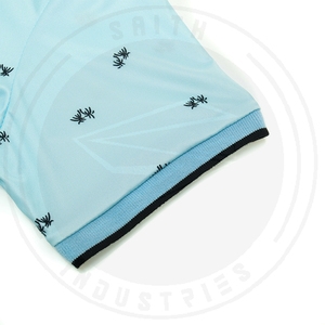 Venta al por mayor de los hombres de gran tamaño de manga corta de golf para Polo camisetas de secado rápido 220 gramos sólido poliéster Spandex de punto personalizado Sublima - Product Image 5