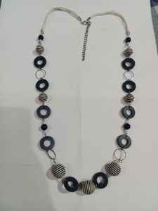 Conjunto de collar de resina con cadena de eslabones de moda Perla Fiestas religiosas Bodas Idea de regalo perfecta por Crescent Crafts - Product Image 3