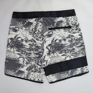 Logo personnalisé hommes séchage rapide Surf & Beach Shorts 4-Way Stretch écologique Fitness maillots de bain en gros solide motif uni teint - Product Image 2