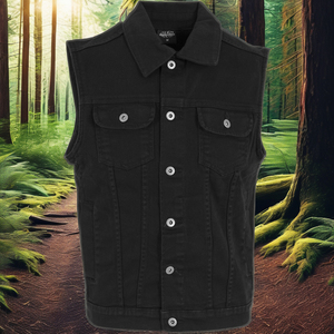 Chaleco Ligero de Lona para Hombre, Ecológico, Transpirable, Cuello en V, Ideal para Uso Casual, Entrenamiento Atlético, Resistente al Agua, Térmico - Product Image 1