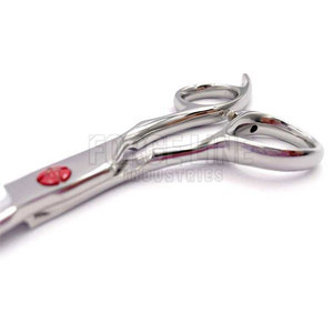 Ciseaux de coiffure professionnels FORGELINE INDUSTRIES FI-304 avec lames Super Badger pour salon, barbier, coiffage et coupe - Product Image 3