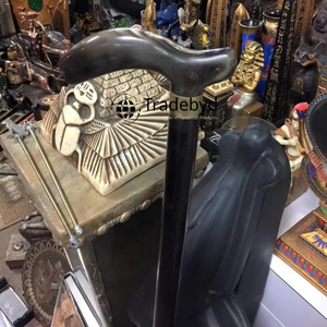 Traditional Horn Cane Handle for Classic Walking <b>Sticks</b> Antique Collectible Look Tradebyd - Product Image 1