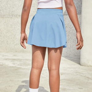 Jupes de tennis pour femmes haute performance Tissu à séchage rapide avec poche pour téléphone Nom d'équipe personnalisable pour adolescents - Product Image 4