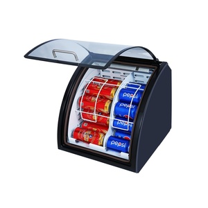 Kenkuhl <strong>Mini</strong> Counter Top Cooler Beverage Display <strong>Fridge</strong> Refrigerator For Chocolate Yoghurt Canned Drink - Product Image 2