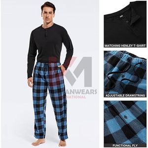 Matching Plaid Pajamas Set Couples Soft Pullover Winter <b>PJs</b> Men Women Cozy Warm <b>Fleece</b> Loungewear Sleepwear Outfit His - Product Image 2