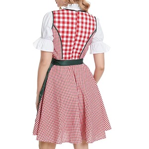 Mejor calidad Trachten Mode Dirndl Oktoberfest alemán Mini Dirndl tradicional bávaro Dirndl vestido - Product Image 3