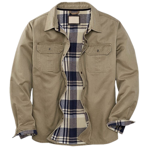 Veste en jean décontractée pour homme, imperméable, avec logo sur le devant, pour motard, coupe-vent, robuste, vêtements d'automne - Product Image 4