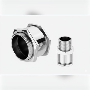 Prensaestopas de Latón de Compresión Simple para Cable de 66 a 83 mm, 3 Roscas, IP70, Niquelado, Venta al por Mayor - Product Image 3