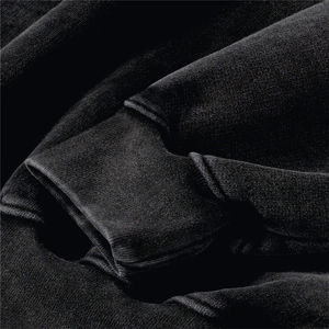 Sweat-shirts à capuche pour hommes, en molleton 100% coton, couleur unie, écologiques, logo personnalisé, couleur personnalisée, streetwear, 330g - Product Image 4