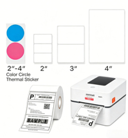 Impresora de Etiquetas M4301, 300 DPI, Compatible con Rollos de 152 mm/s, Impresora Inalámbrica para Imprimir Etiquetas