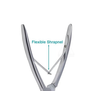 Tijeras para huesos de acero inoxidable con certificación CE de alta calidad, ligeras, logotipo personalizado, uso quirúrgico reutilizable, fuente de alimentación Manual - Product Image 5