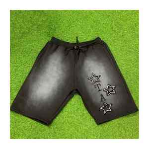 Baggy urbain shorts hommes streetwear surdimensionné respirant cordon hip hop mode coupe ample coton été style décontracté - Product Image 3