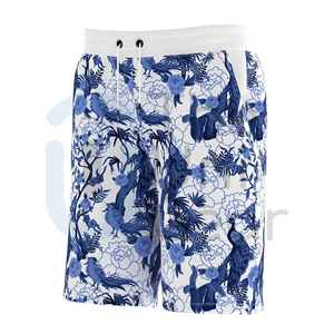 Short de basket-ball personnalisé pour hommes, nouveauté, ensemble de shorts pour hommes avec fermeture à cordon respirant et motif solide, OEM, vente en gros - Product Image 3