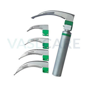 Macintosh-Laryngoscopes à manche Miller, lame jetable en fibre optique pour le cou, kit modulaire de poignée de batterie chirurgicale Welch Allyn - Product Image 4