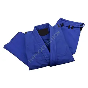 竞争者Evo BJJ Gi蓝色/皇家工程棉制造无与伦比的性能Bjj Gi制服