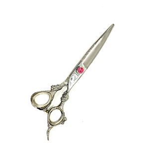 Las mejores tijeras de peluquería de alta calidad hechas de acero inoxidable mango de dragón tijera tornillo elegante peluquero de acero inoxidable - Product Image 6