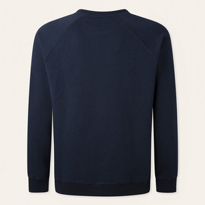 Moda Streetwear hombres cuello redondo sudadera hombres algodón sudadera de gran tamaño en blanco francés Terry precio al por mayor sudadera - Product Image 5