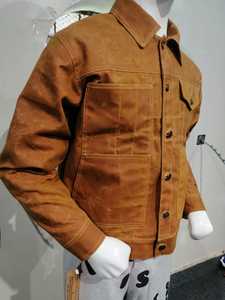 <b>Canvas</b> <b>Waxed</b> Jacket Motorbike Jacket Fashionable Cotton <b>Canvas</b> Men's Jackets - Product Image 5
