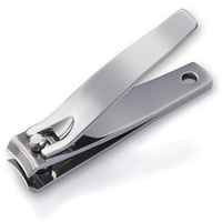 Fournitures professionnelles pour salons de manucure Nghia Vietnam NC-05 – Outils de pédicure jetables en acier inoxydable, petite pince à ongles courbée pour manucure/coupe-ongles