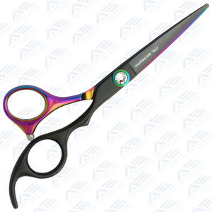 Hair <b>Tool</b> with Japanese 440C Stainless Steel for Precision Cutting Blackbow <b>Shear</b> Scissors 6.0 Professional - Product Image 2