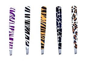 Pince à sourcils professionnelle en acier inoxydable à pointes fines Beauté et soins personnels - Product Image 6