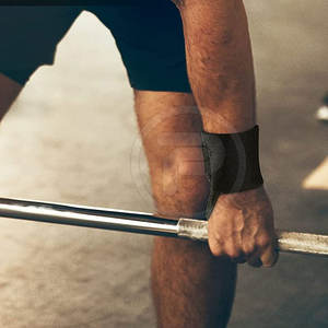 Poignets en néoprène de haute qualité fabriqués par des professionnels pour la musculation haltérophilie-Produit de sécurité de remise en forme en ligne en vente - Product Image 4