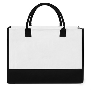 Borsa Tote a caldo con fodera in tela per l'estate autunno inverno e primavera realizzata in tela - Product Image 1