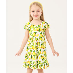 ชุดเดรสแขนกุดสำหรับเด็กผู้หญิง ตัดเย็บแบบเว้าด้านหลัง ช่วงเอวเข้ารูป - Product Image 4