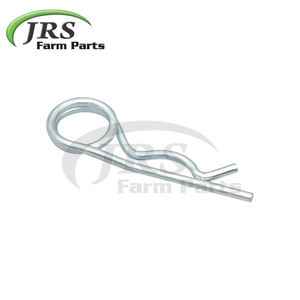 Pasador en R de Alta Resistencia JRS Farmparts con Doble Espiral y Acabado de Zinc para Tractores - Fabricante y Exportador Indio - Product Image 1