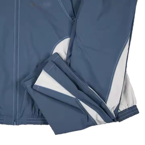 Veste coupe-vent en nylon solide à capuche vintage pour homme, personnalisée, pour l'entraînement, le jogging et les vêtements d'hiver, imperméable, avec cordon de serrage, survêtement - Product Image 5
