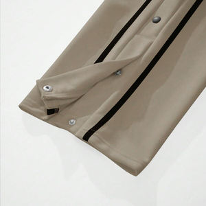 กางเกงผู้ชายทรงตรงโค้งลายทางสำหรับฤดูหนาวกางเกงถักนิตติ้งพิมพ์โลโก้ตามสั่งกางเกงขายาวสำหรับผู้ชายกลางแจ้ง - Product Image 6