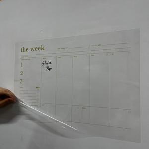 2025 mô hì-12 hàng tuần kế hoạch tổ chức tái sử dụng khô-xóa Pet từ gỗ bảng với tĩnh điện giữ tính năng - Product Image 3