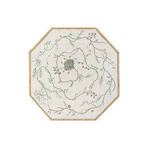 Alfombras de Lana Anudadas a Mano Jardins Du Monde Beige y Marrón con Patrón Floral para el Hogar-Akwl-9009 de Jaipur Rugs US - Product Image 1