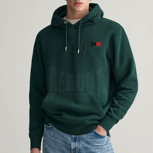 Sweats à capuche pour hommes entièrement personnalisés, légers, en coton mélangé, gaufré, fabrication professionnelle, sweats à capuche gaufré pour hommes - Product Image 2