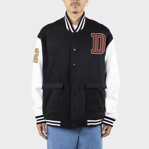 Veste de baseball légère en toile pour hommes Lettrage de style streetwear personnalisable Design d'hiver Couleurs personnalisées Tailles disponibles - Product Image 1