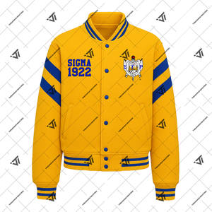 เสื้อแจ็กเก็ตกันหนาวสำหรับผู้หญิง, เสื้อแจ็กเก็ตทีมกรีกซิกม่าแกมม่าโรม่า - Product Image 1